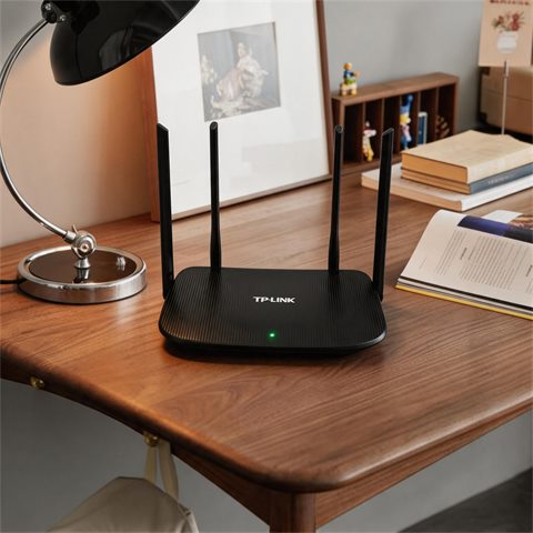 Used AC1200 Dual Band Router for Africa Market TL-WDR5620 4 Antenna Gigabit WAN LAN Ports…