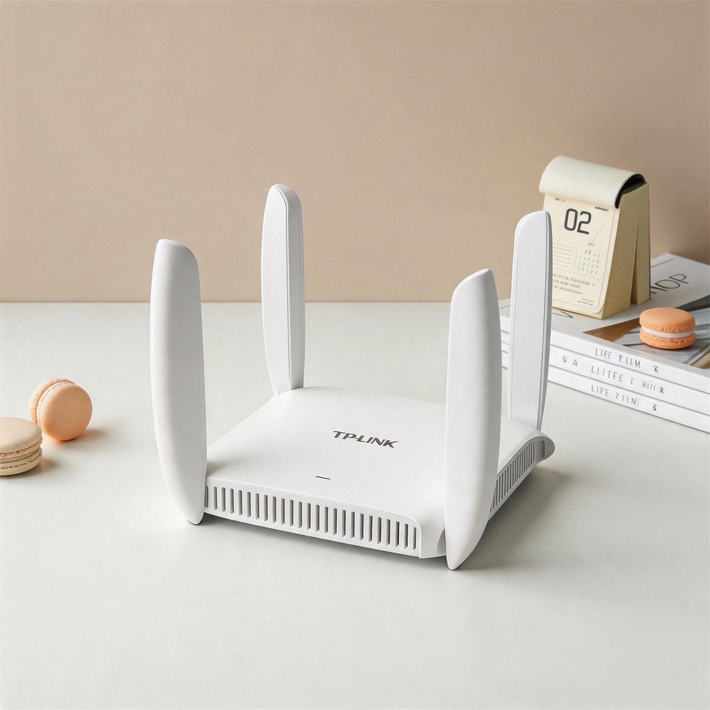 Used AC1200 Dual Band Router for Africa Market TL-WDR6320 4 External Antenna for Home Broadband and WiFi Network