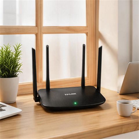Used TP-Link TL-WDR5620 1167Mbps AC1200 Gigabit Router Dual Band 4 Antenna 2x2 MIMO Home…