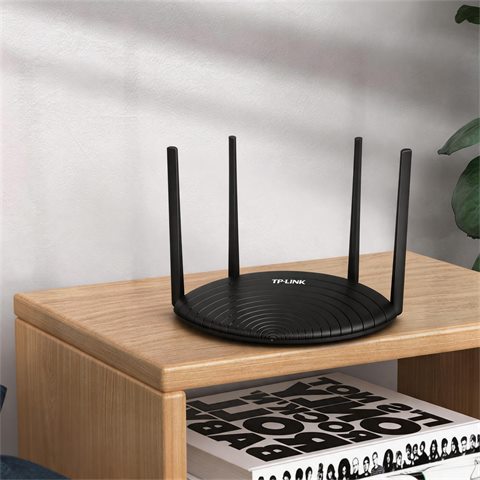Used Gigabit EasyMesh Router for Iraq Home Network TL-WDR5660 AC1200 Dual Band 4 External…
