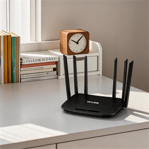 Used TP-Link TL-WDR7400 AC2100 Dual Band Router 6 Antenna AP Isolation IP MAC Binding…