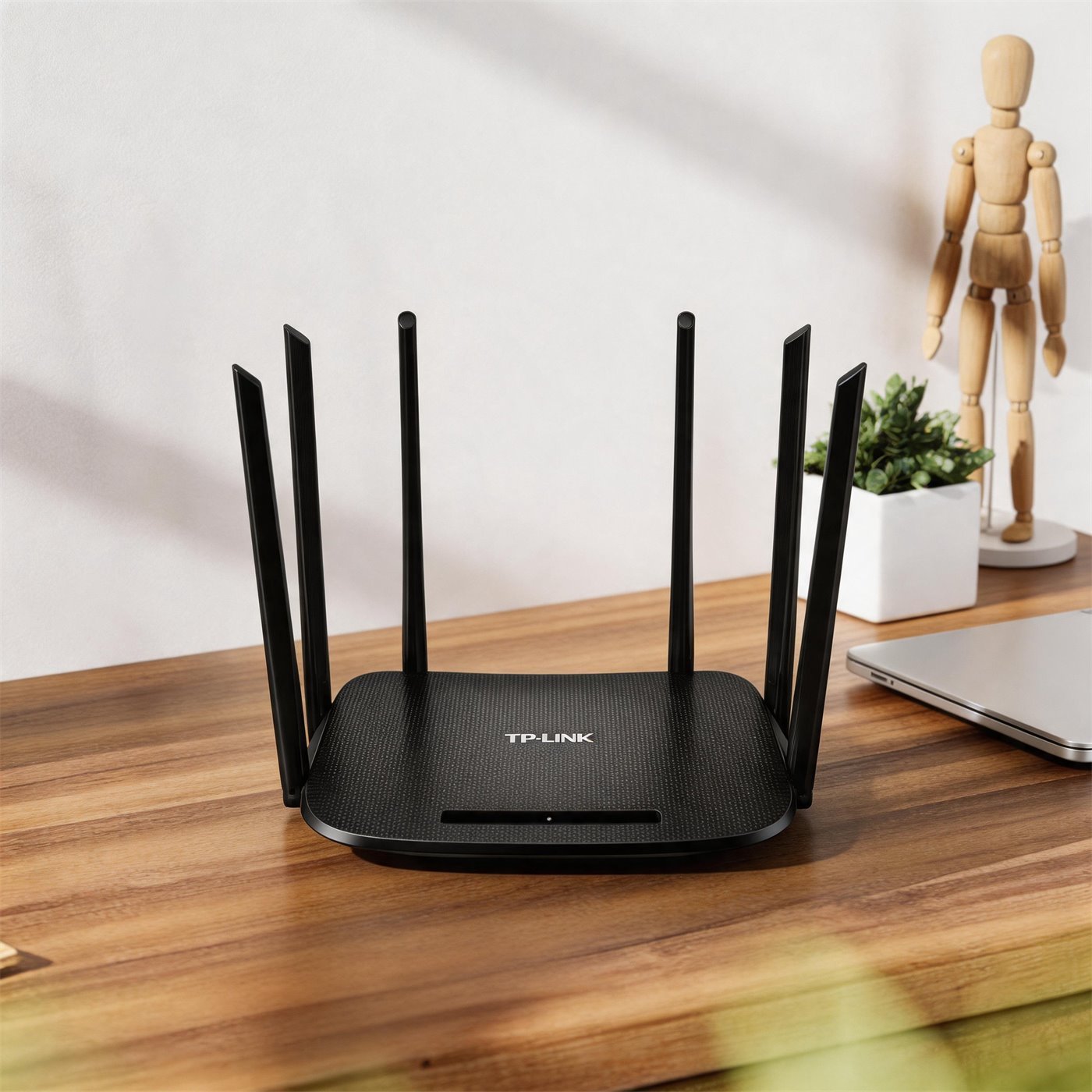 Pre-Owned TP-Link TL-WDR7400 AC2100 Router 6 Antenna Dual Band Wireless Bridge Used Wholesale for Peru Importer