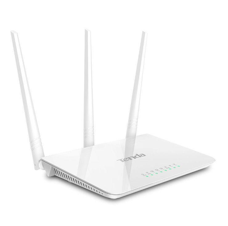 Used Tenda F3 V6 300Mbps Wireless Router 2.4GHz WiFi 3x5dBi Antenna 10/100Mbps WAN LAN Second Hand Wholesale Lot
