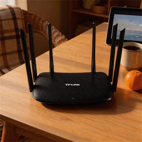 Used TP-Link TL-WDR7620 AC1900 Dual Band Router 6 Antenna Home Office Small Business…