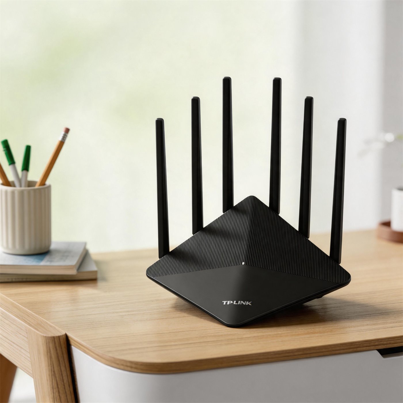 Second Hand TP-Link TL-WDR7660 AC1900 Dual Band Router 6 Antenna Wireless Bridge Used Bulk Hotel Projects Bulk Lot