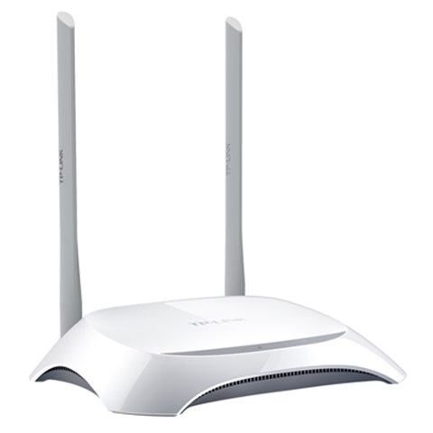 Pre-Owned TP-Link TL-WR842N 300Mbps WiFi Router IEEE 802.11n 2x2 MIMO 4x 10/100Mbps LAN…