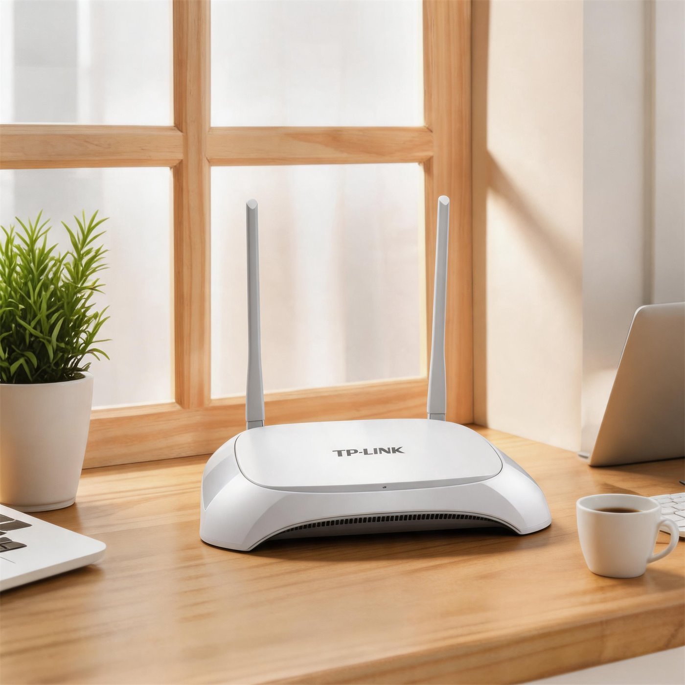 Used TP-Link TL-WR842N 300Mbps WiFi Router 2 Antennas 10/100M WAN LAN Ports Africa Hot Sale Bulk Order for Resellers