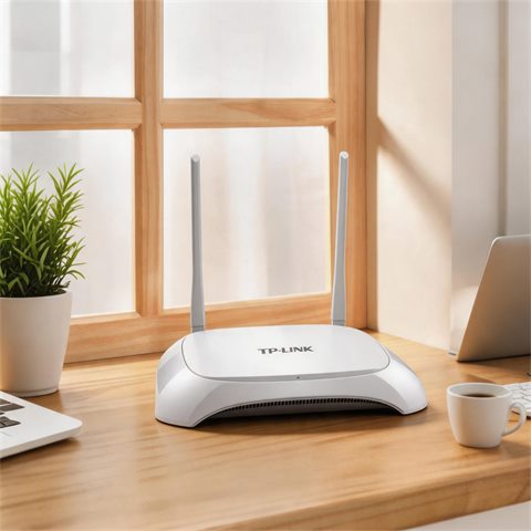 Used TP-Link TL-WR842N 300Mbps WiFi Router 2 Antennas 10/100M WAN LAN Ports Africa Hot…