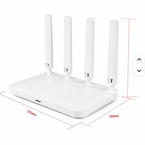 WiFi 6 Dual Band 5G Gigabit Wireless Router with Firewall 3000Mbps High Power 5.8GHz…