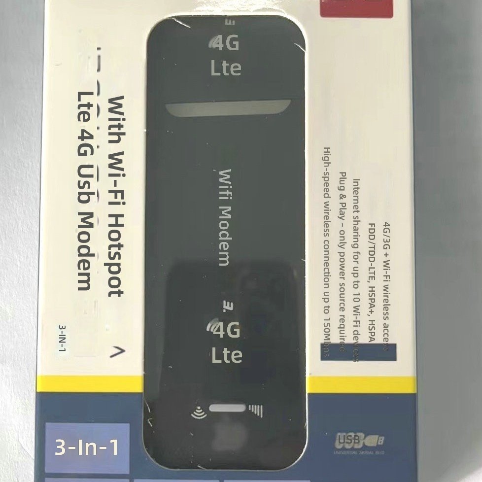 Cross-border 4G USB Wi-Fi Router Firewall Protection 150Mbps 2.4G Speed Compatible Worldwide Europe Asia Africa Americas