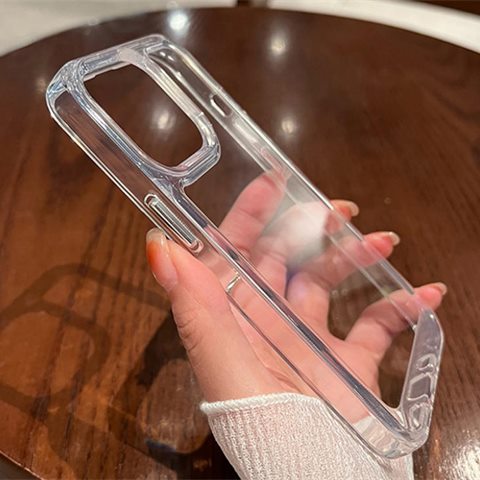 Shockproof Clear Acrylic Phone Cover Waterproof Camera Protection for iPhone 17 Pro Max…