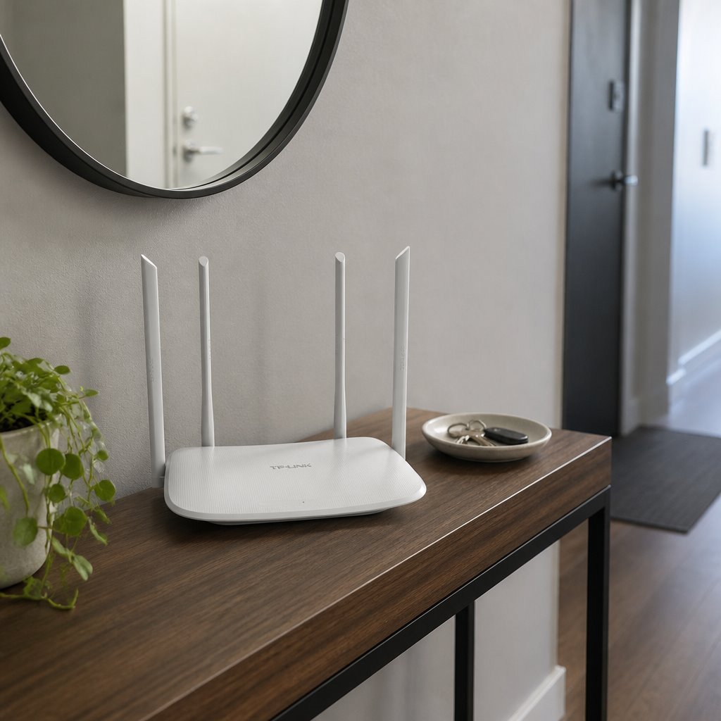 Used TP-Link TL-WDR5620 White AC1200 Dual Band Router 4 Antenna Home Office Whole House WiFi Coverage Wholesale Bulk