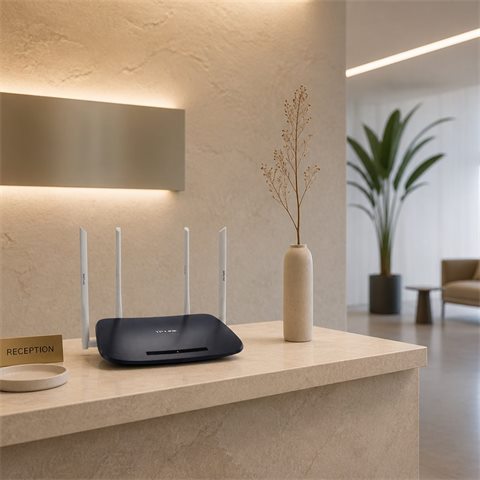 二手 TP-Link TL-WDR6300 AC1200 双频 WiFi 路由器 4 天线 300M 伊拉克约旦批量