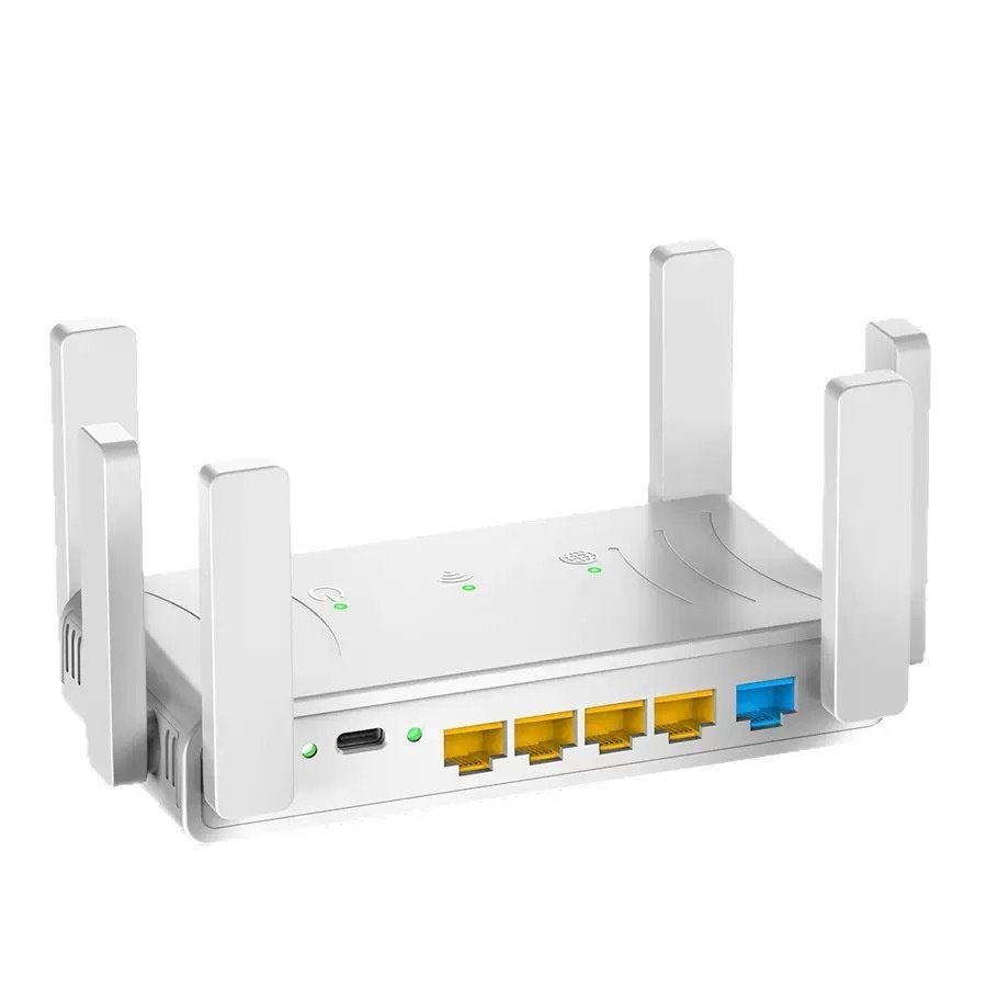 2.4GHz Wireless Router 300Mbps 4 LAN Ports 1 WAN Port Gigabit Wired Network Home Use